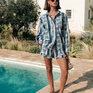 Sensa Palm Ruffle Korte Broek