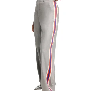 Coated Herringbone Pantalon