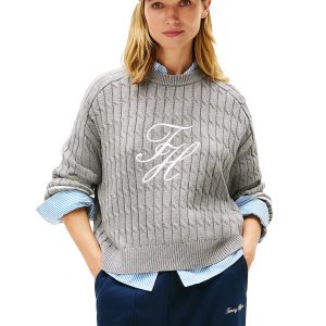 Geborduurde Graphic Sweater