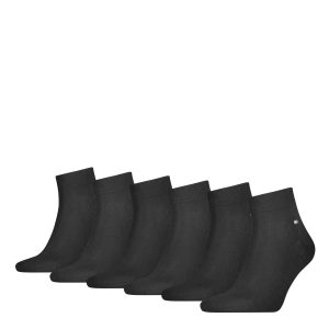 6 Pack Quarter Sokken