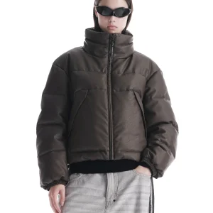 Narwaru Faux Leren Puffer Qw543