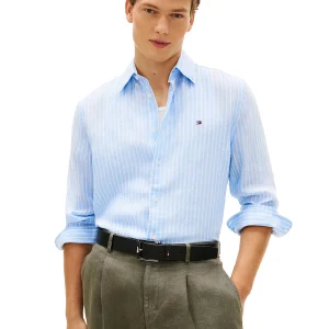 Linen Bengal Stripe Blouse