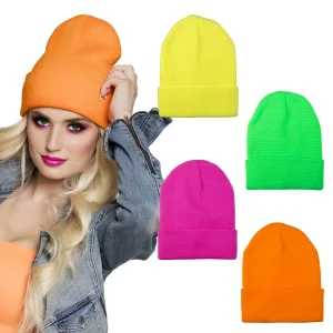 Beanie Muts Neon Assorti