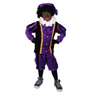 Kinderpietenpak Madrid Luxe Paars