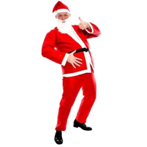 Kerstmanpak Basic Volwassen