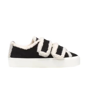 Shearling Velcro Sneakers