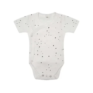 Romper korte mouw Cloud Dancer, wit