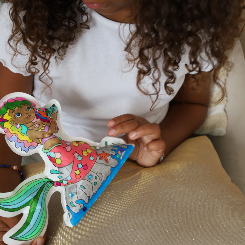 ara créative - Opblaasbare kleurplaat mermaid - Afbeelding 5