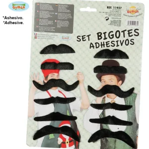 12 Snorren Zelfklevend Assorti