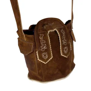 Tasje Leer Lichtbruin