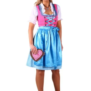 Dirndl Jana Pink Turquoise