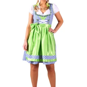 Dirndl Alina Luxe Groen-Blauw
