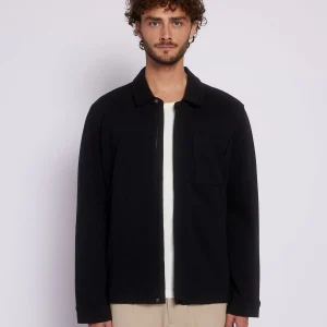 Aeden Kara Overshirt / Vest Zwart.Maat-M.