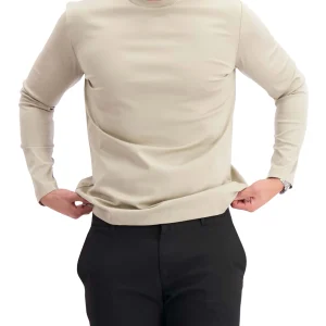 T-shirt Longsleeve Beige