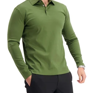 Polo Longsleeve Green