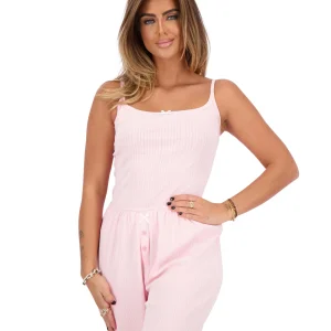 Tank Top Bow Ruffles Pj