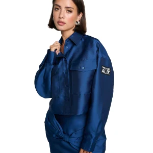 Woven Cropped Blouse