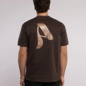 Aeden t-shirt Lorenzo Tee - Bruin