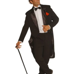 Rokkostuum zwart - smoking