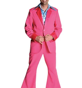Kostuum 70's pink