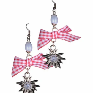 Dirndl Oorbellen Edelweiss