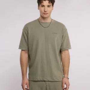 Aeden t-shirt Jordan Tee - Olijfgroen