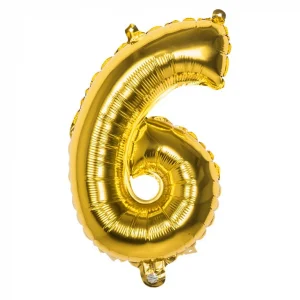 Folieballon Goud 6 - 36 cm