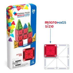 Magna-Tiles - microMAGS Travel Set 26 Piece Set