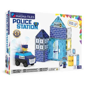 Magna-Tiles - Police Station 35-Piece Set