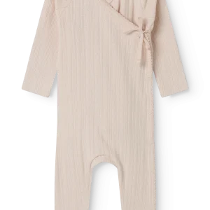 MarMar Copenhagen - Wikkelromper Rula Modal Pointelle (Misty Pink)