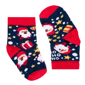 Kerstman Kinder/Baby sokken - kerstsokken voor de hele familie