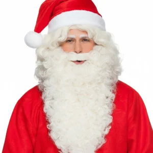 Baardstel Kerstman lang