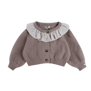 Donsje Amsterdam - Veertje Cardigan | Plum