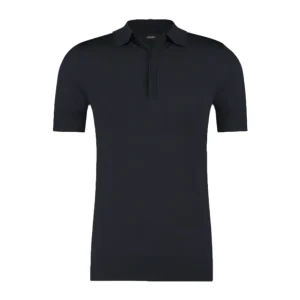 Aeden Heren polo Nicko blauw