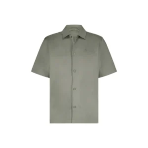 Aeden Federico Korte Mouwen Overshirt Groen.
