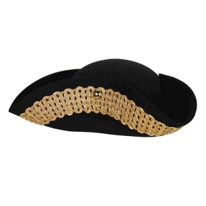 Hoed Piraat Breed Galon