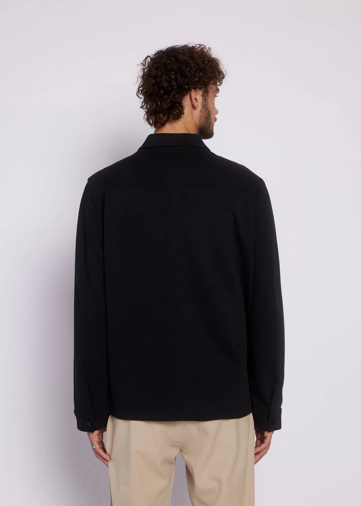 Aeden Kara Overshirt / Vest Zwart.Maat-M. - Afbeelding 3