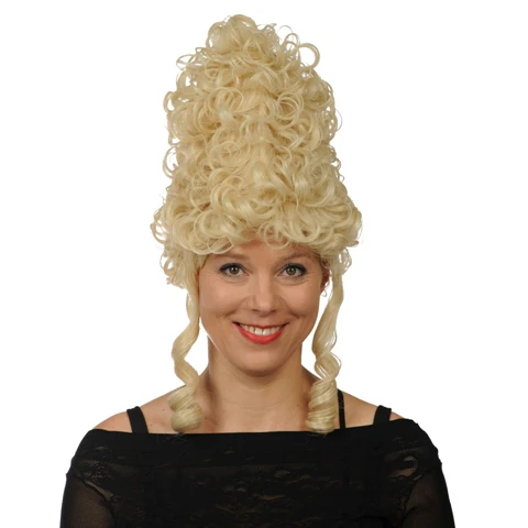 Markiezin, theaterpruik blond - Afbeelding 2