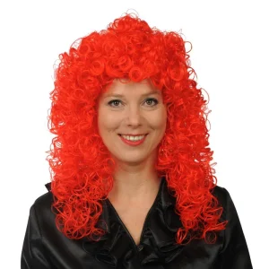 Roxy Wetlook Pruik Luxe Rood