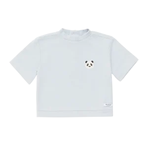 Donsje Amsterdam - Jarne T-shirt Baby | Panda | Ice Blue