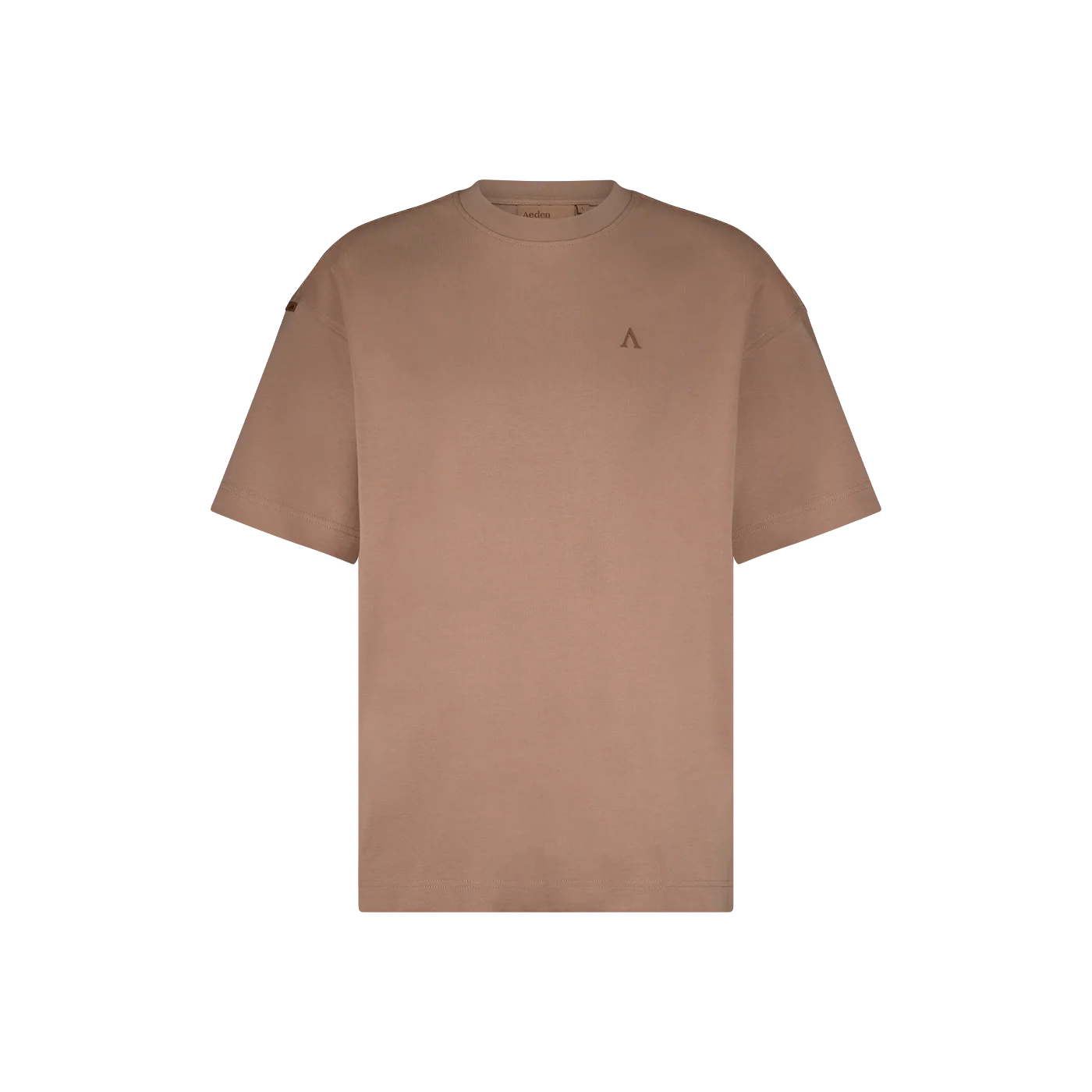 Aeden Morph Tee Oversized T-Shirt Mocca. - Afbeelding 3
