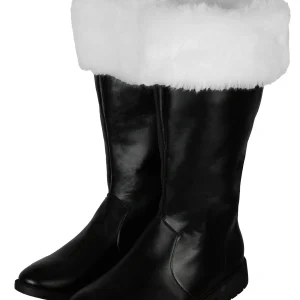 Kerstman Laarzen Luxe met Bont