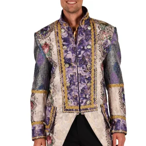 Jas Heer Amadeus Paars Luxe