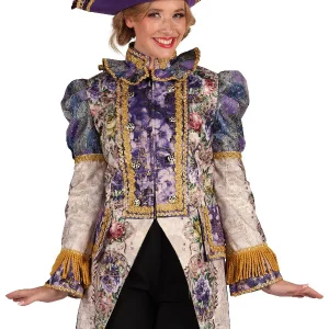 Jas dame Amadea Luxe Paars