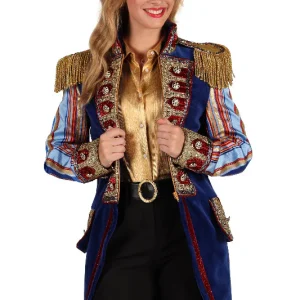 Damesjas Velvet Sensation Luxe Blauw