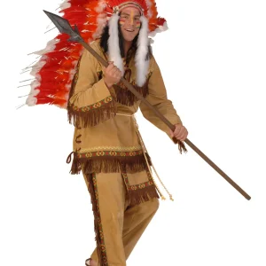 Indiaan kostuum luxe heer