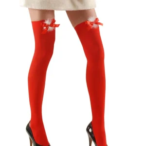 Hoge kousen miss Santa