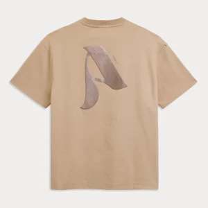 Aeden t-shirt Lorenzo Tee - Zand kleur