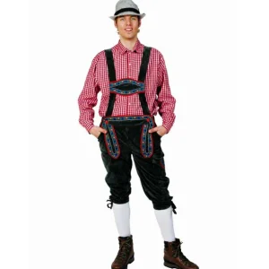 Lederhose lang, donkergroen