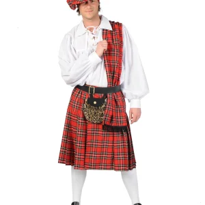 Schotse Rok, luxe uitvoering met Sjerp en Muts AANBIEDING!